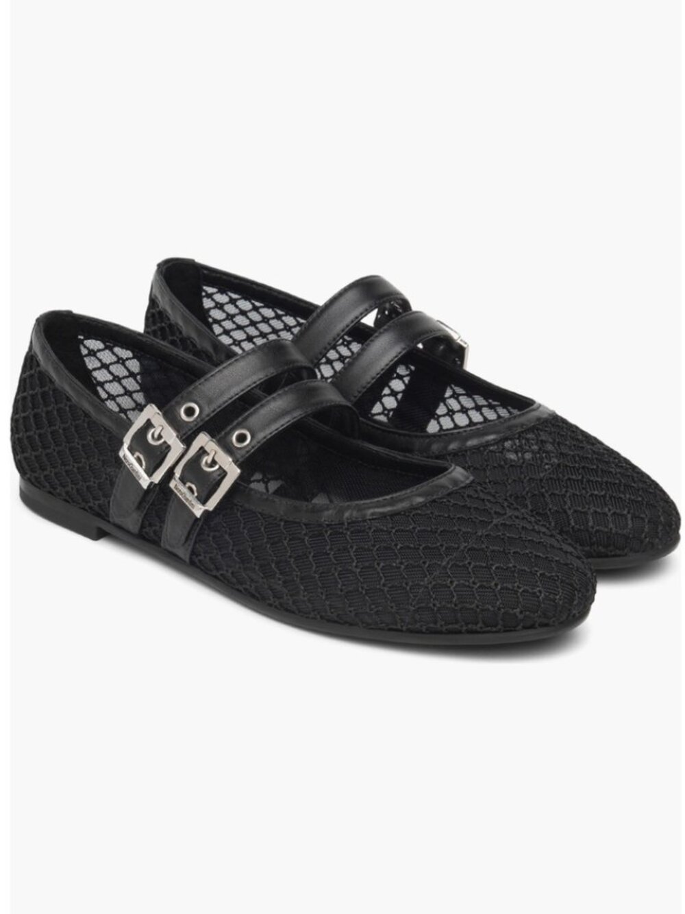 NeroGiardini Mesh Ballet Flats